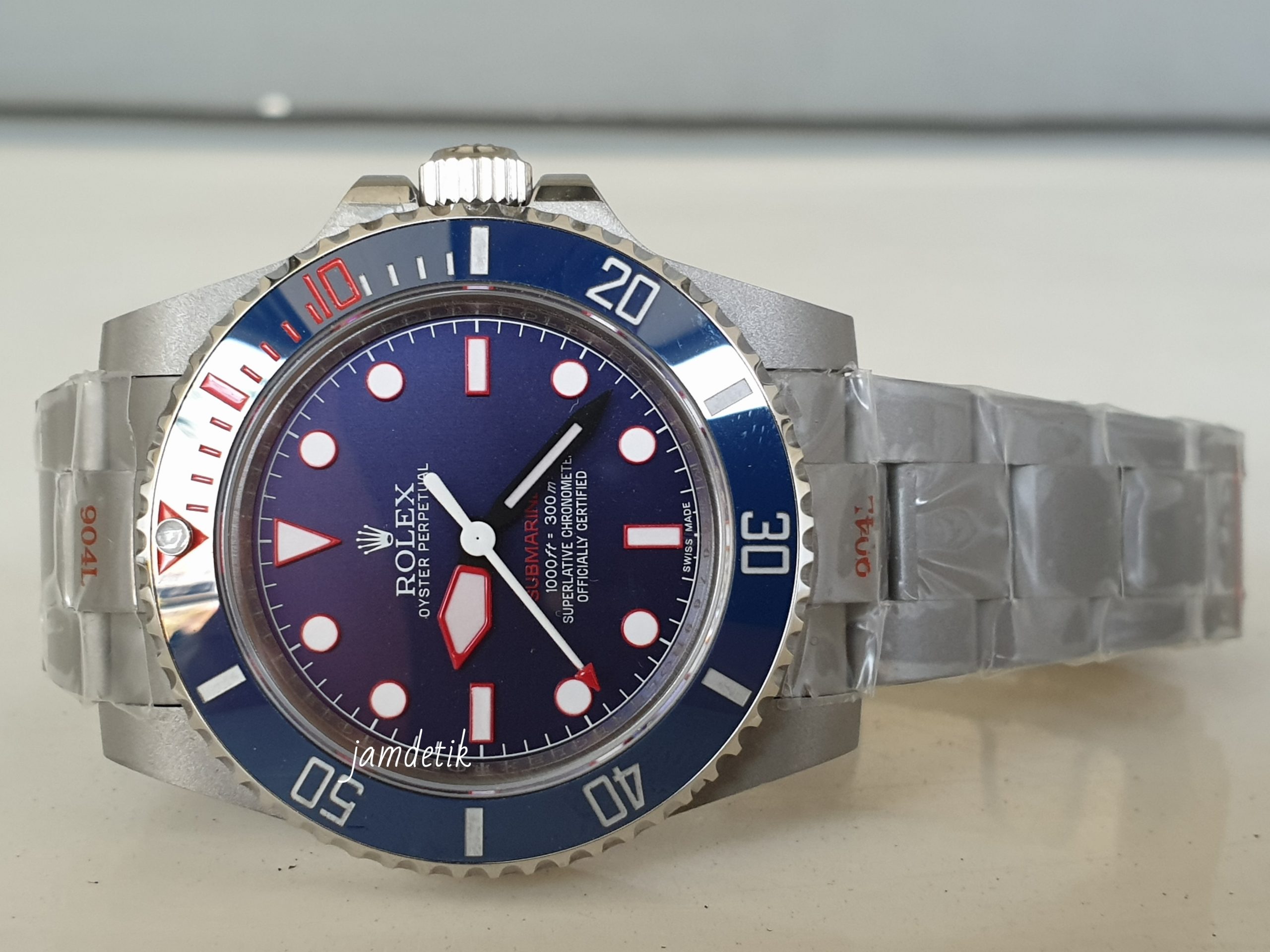 Rolex Submariner Artisan De Geneve The Rough Mat Blue Dial GMF 3130 ...